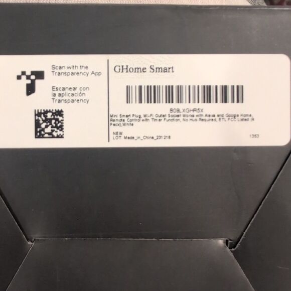 GHome Smart Voice Control Smart Plug WP3 4 Pack, NEW - Picture 6 of 9